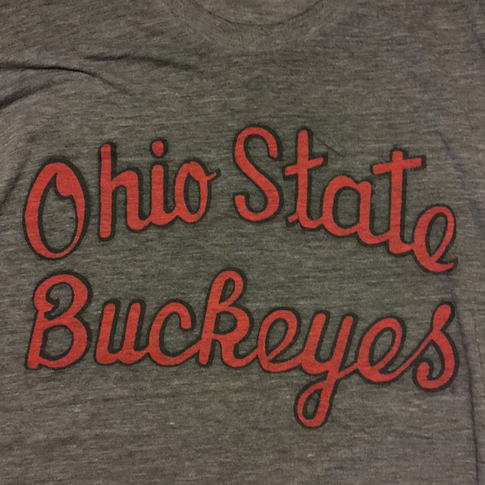 Homage Ohio State Gray T-shirt XL